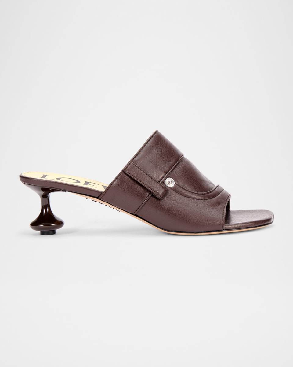 Toy Panta Leather Slide Sandals